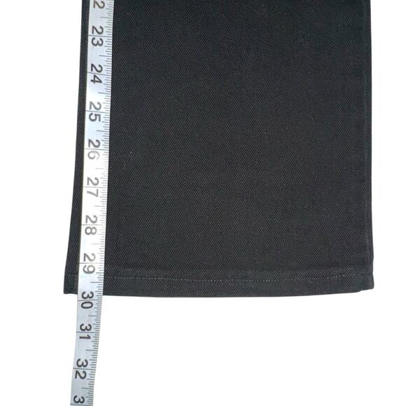 GUCCI Black Mid-Rise Wide Leg Pocket Logo Jeans IT 42 US 6 - Picture 11 of 13